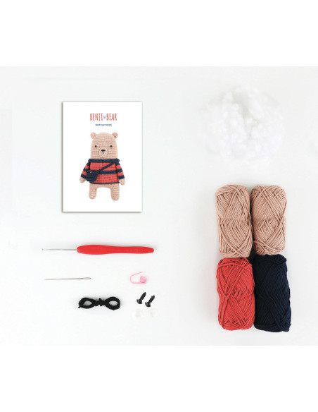 Amigurumi-kit - Benji de beer