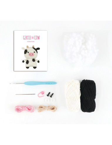 Amigurumi-kit - Gertie de koe