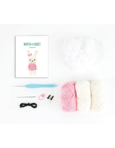 Amigurumi-kit - Martha het konijn