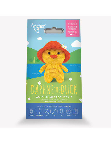 Amigurumi-kit - Daphne de eend