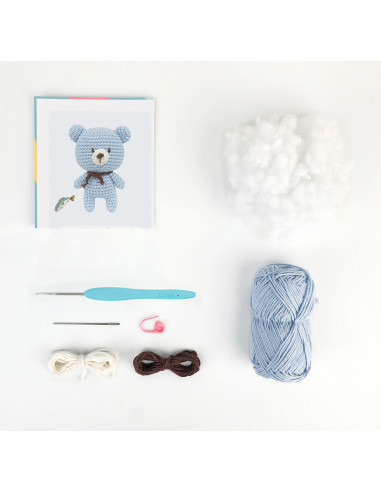 Amigurumi-kit - Bobby de beer