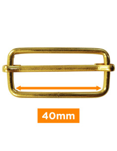 Glijdende lus - Goud 40 mm