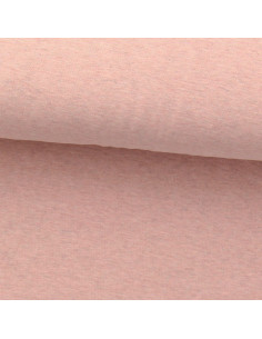 Fijn gemêleerde jersey stof - Roze