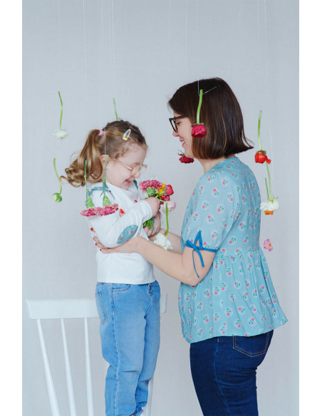 T-shirt patroon - Pirouette - Lise Tailor Petite