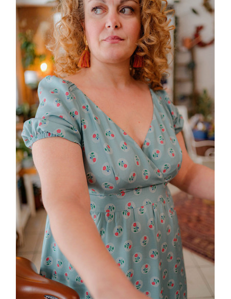 Jurkpatroon - Bloemenmarkt - Lise Tailor