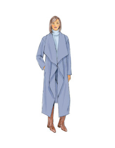 Jas, mantel en omslagkleding patroon - Butterick 6250 2