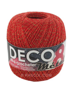 Katoen deco 8 lurex 2
