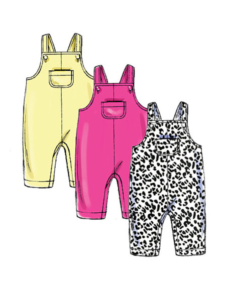 Jas patroon, tuinbroek, broek, wikkeldeken en hoed - Butterick 6238