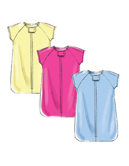 Jas patroon, tuinbroek, broek, wikkeldeken en hoed - Butterick 6238