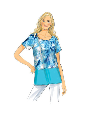 Bovenstuk patroon - Butterick 6214