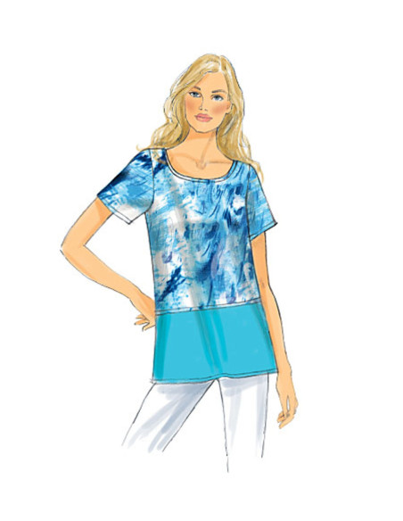 Bovenstuk patroon - Butterick 6214