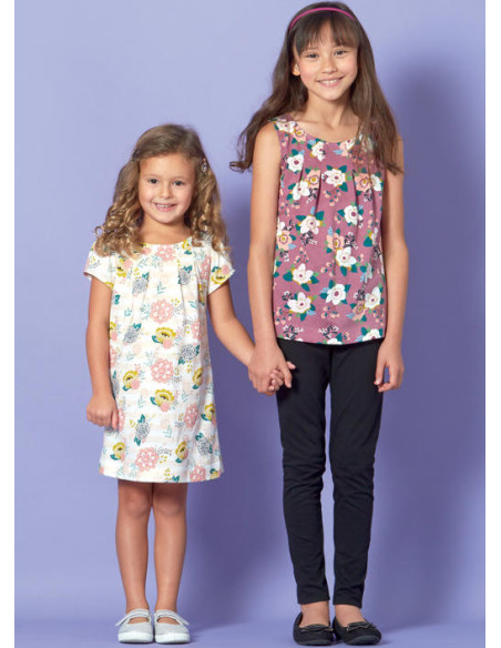 Patroon voor tops, jurken en panty's - McCall's 7709