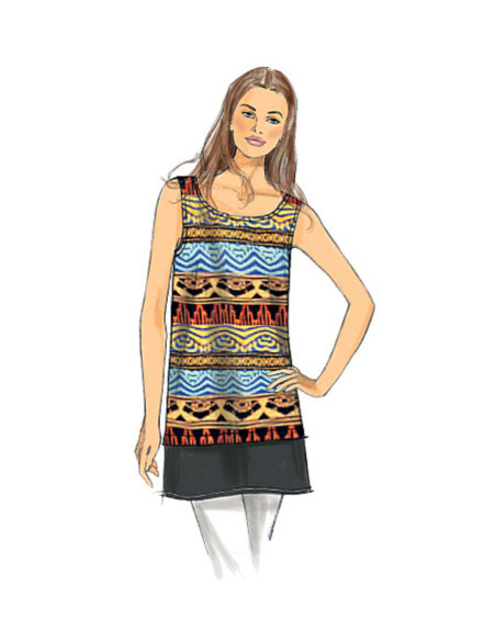 Bovenstuk patroon - Butterick 6214