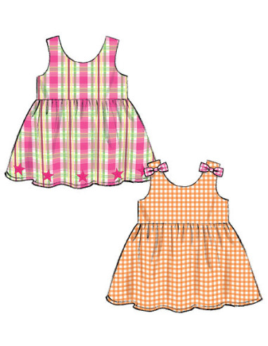 Bovenstuk patroon, jurken, jumpsuit en broekje - McCall's 6944
