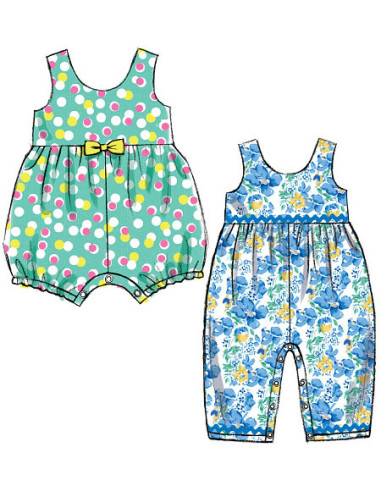 Bovenstuk patroon, jurken, jumpsuit en broekje - McCall's 6944