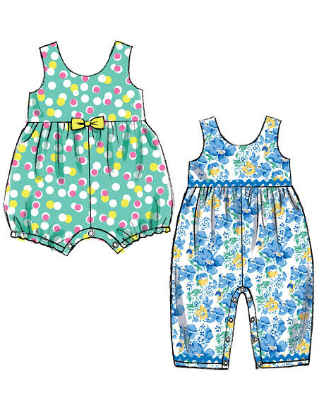 Bovenstuk patroon, jurken, jumpsuit en broekje - McCall's 6944