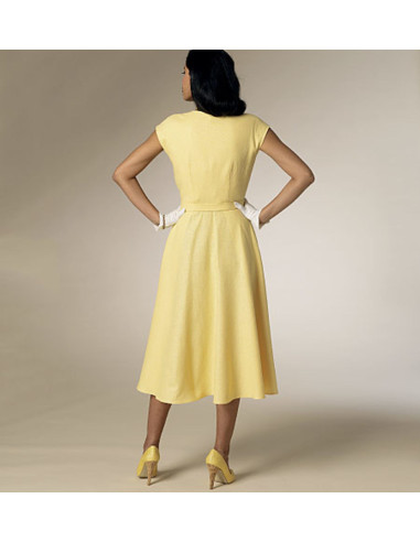 Jurkpatroon en riem - Butterick 6211