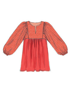 Patroon voor tops en tuniek - McCall's 7325 2