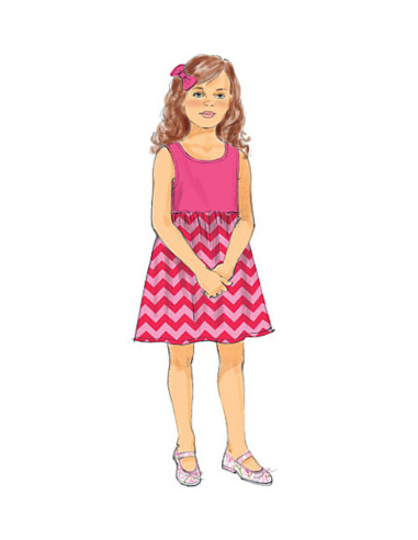 Jurk- en culottepatroon - Butterick 6202