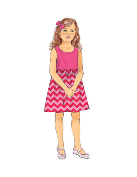 Jurk- en culottepatroon - Butterick 6202