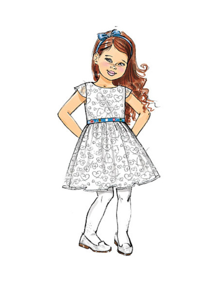 Jurkpatroon - Butterick 6201