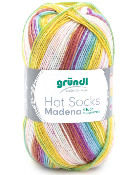 Hot Socks Madena Gründl sokkenwol