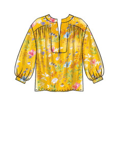 Bovenstuk, tuniek en jurken patroon - McCall's 7959 2