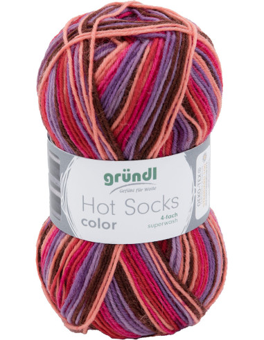 Hot Socks kleur Gründl sokkenwol