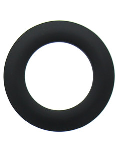 Set van 8 gordijnringen Ø44 mm - Mat - Zwart