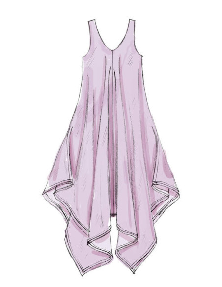 Jurk- en jumpsuitpatroon - McCall's 7402