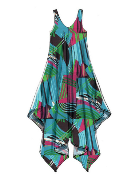 Jurk- en jumpsuitpatroon - McCall's 7402
