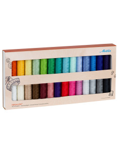 Set van 28 polyester naaigaren 200m Mettler ®