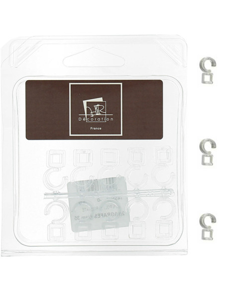 Doos met 20 plastic scheidingsclips