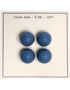 Siliconen kralen 18 mm voor rammelaars, fopspeenketting baby 2