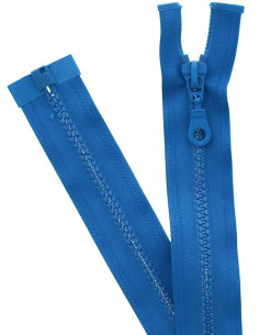 Scheidbare synthetische ritssluiting - Vlag blauw