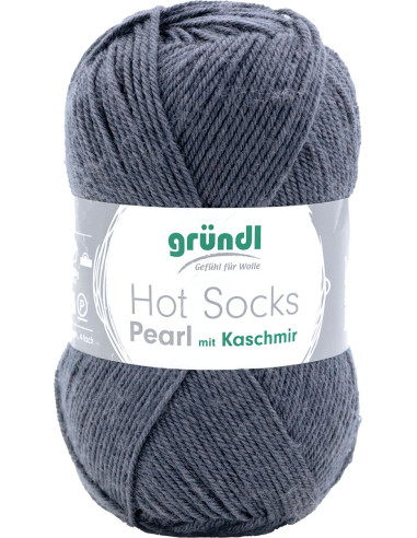 Hot Socks Pearl effen sokkenwol Gründl