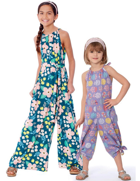 Patroon voor romper, jumpsuit en riem - McCall's 7917
