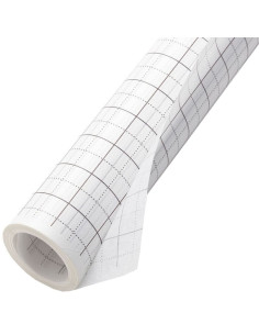 Geruit zijdepapier voor patronen - 80 cm x 15 meter