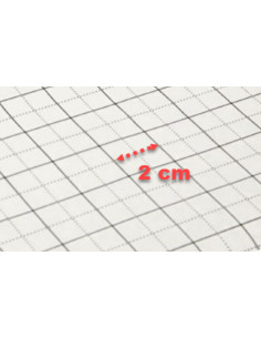 Geruit zijdepapier voor patronen - 80 cm x 15 meter 2