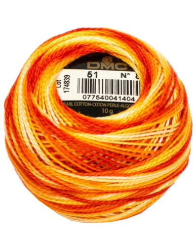 DMC perlé katoen bol nr. 8