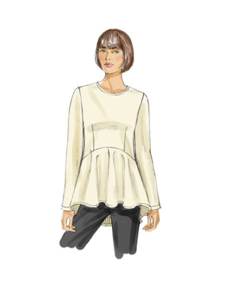 Bovenstuk patroon - Vogue 8815
