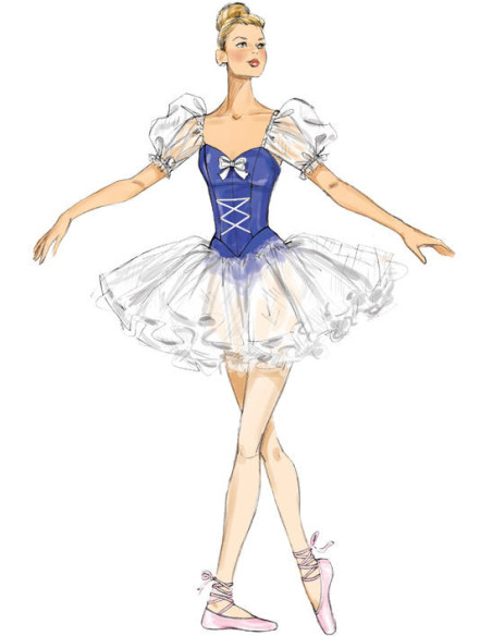Balletkostuum patroon - McCall's 7615