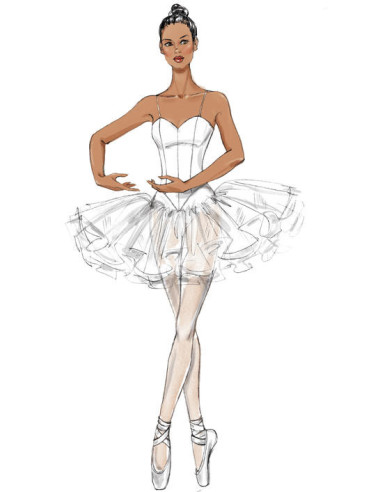 Balletkostuum patroon - McCall's 7615