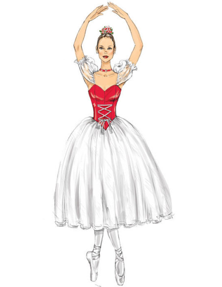 Balletkostuum patroon - McCall's 7615