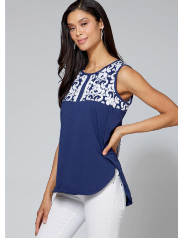 Patroon voor tops - McCall's 7600