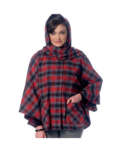 Poncho-patroon - McCall's 7202 2