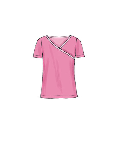 Patroon voor badjas, riem, tops, jurk, short en broek - McCall's 7297