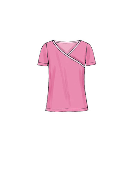 Patroon voor badjas, riem, tops, jurk, short en broek - McCall's 7297