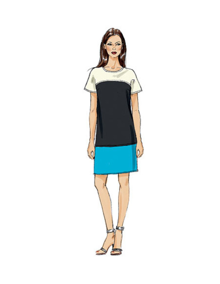 Jurkpatroon - Vogue 8805