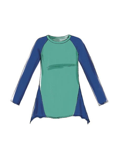 Patroon voor tops - McCall's 7286